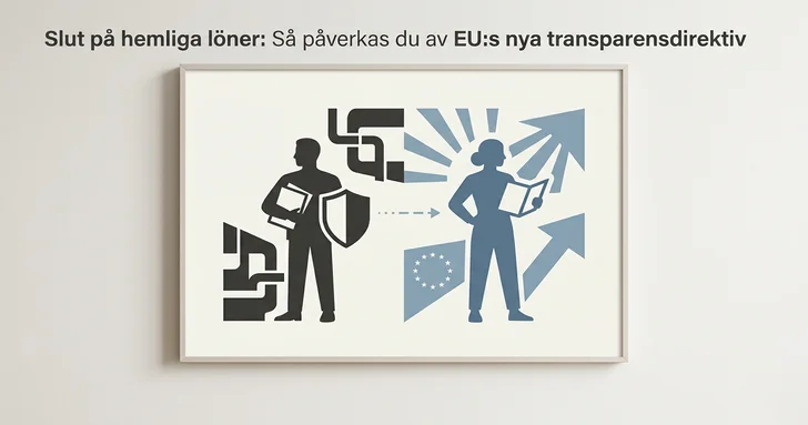 Slut på hemliga löner: Så påverkas du av EU:s nya transparensdirektiv