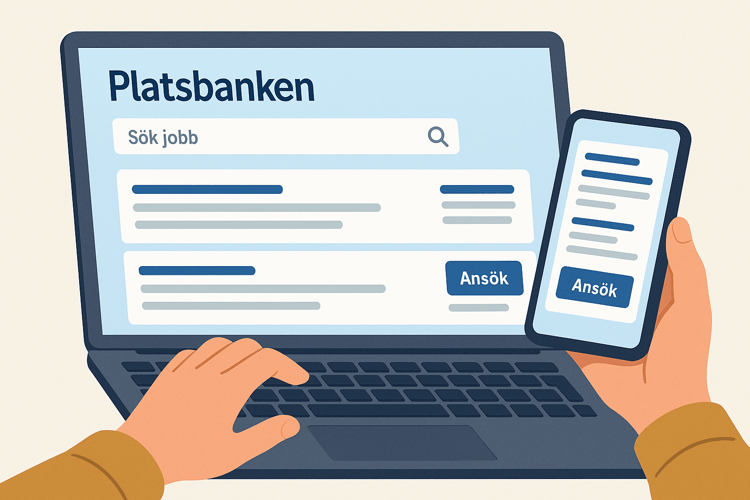 arbets förmedlingen platsbanken