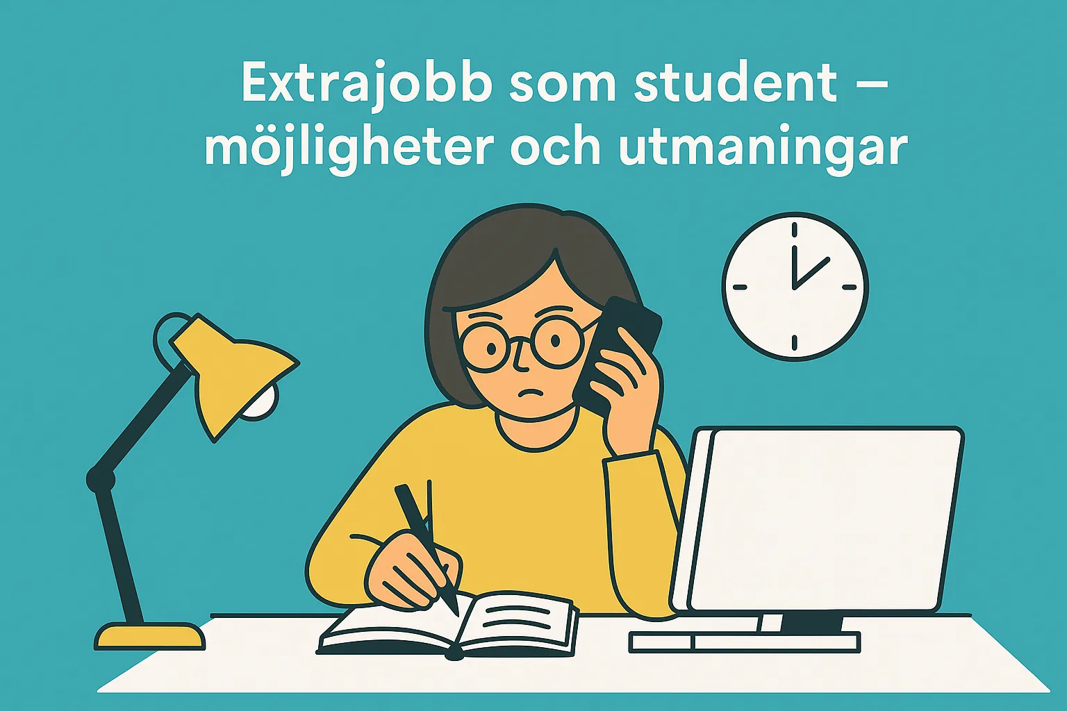 Extrajobb som student - möjligheter och utmaningar